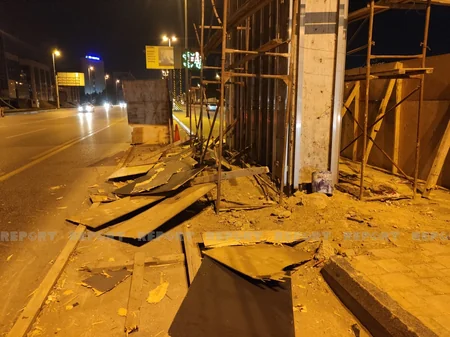 Bakıda sürücü idarəetməni itirərək qəza törədib