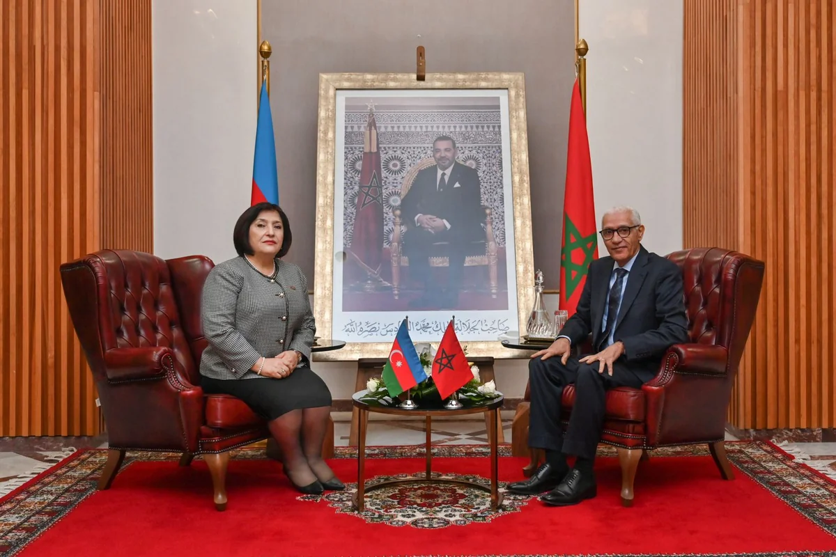 Сахиба Гафарова проинформировала своего марокканского коллегу о мирном процессе между Азербайджаном и Арменией