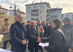 Another group of former IDPs returns to Azerbaijan's Shusha