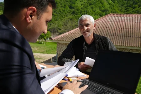 Yardımlıda azot gübrəsinin güzəştli şərtlərlə səyyar satışı keçirilib