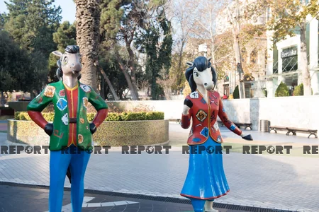 Bakı yeni ilin ilk günündə