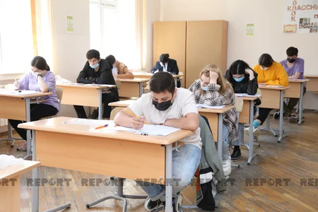 11-cilərin sonuncu buraxılış imtahanı keçirilib