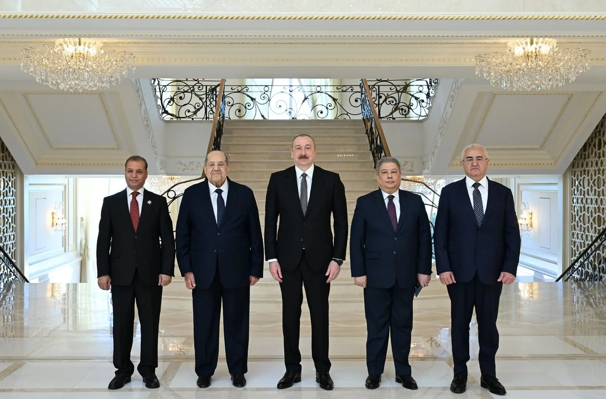 Prezident İlham Əliyev Misir Senatının sədrini qəbul edib - YENİLƏNİB