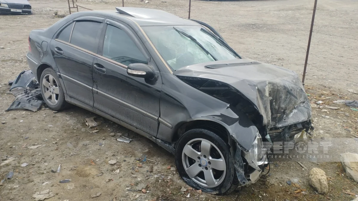 Kürdəmirdə ağır yol qəzası: bir ailənin 3 üzvü xəsarət alıb