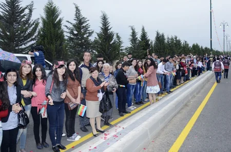 Birinci Avropa Oyunlarının məşəli Ağdama gətirilib
