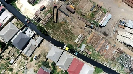 Biləcəridə uzunluğu 1 kilometrdən çox olan yol təmir edilir