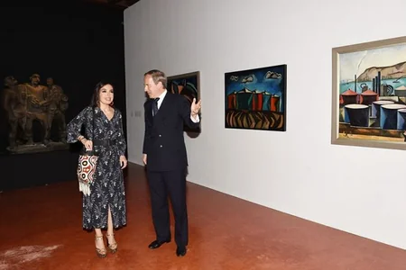 ​Leyla Əliyeva 56-cı “Venesiya Biennalesi” çərçivəsində Azərbaycan pavilyonunda iki sərginin açılışında iştirak edib