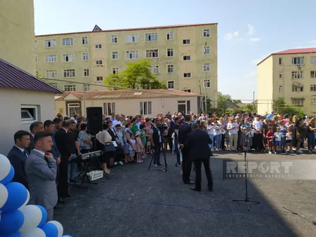 Zaqatalada Sağlam məhəllə idman zonası istifadəyə verilib