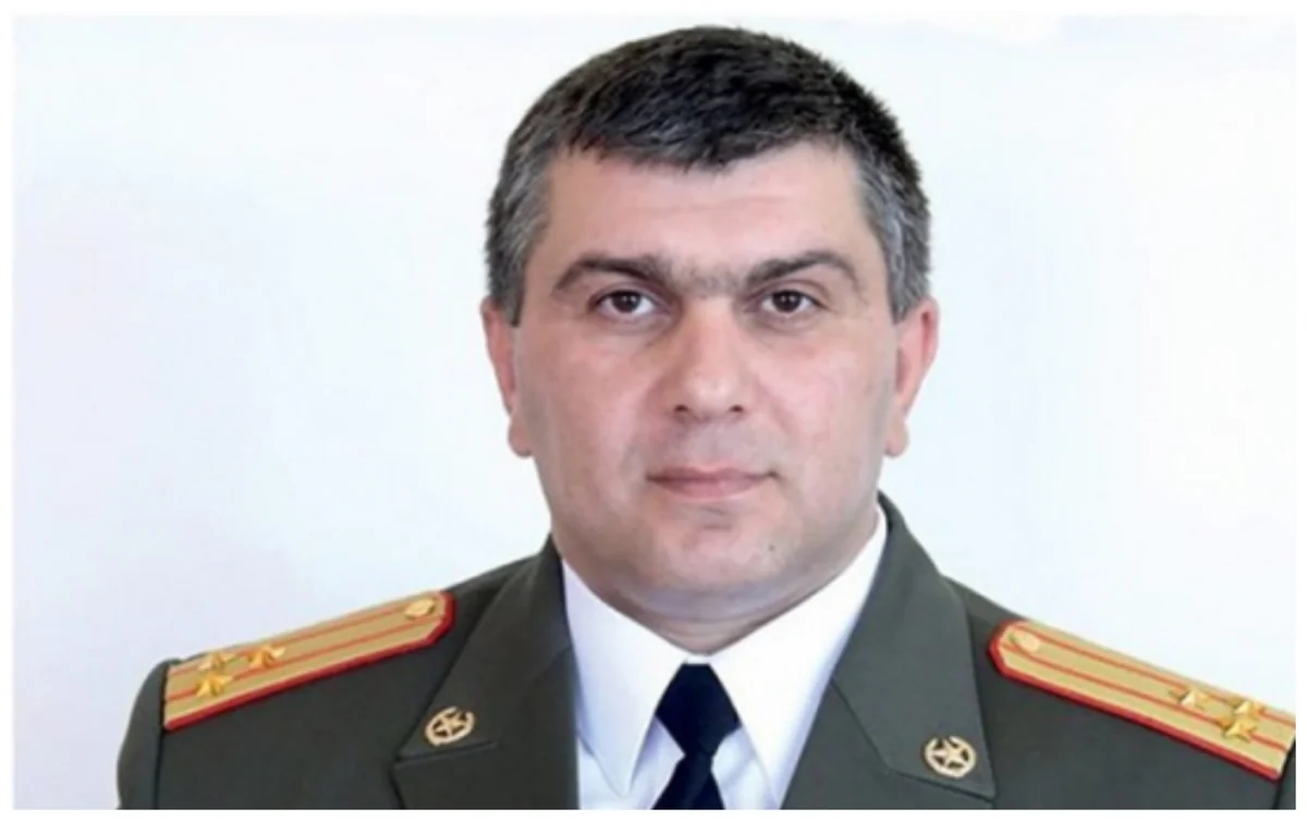 Ermənistan ordusunun korpus komandiri işdən çıxarılıb