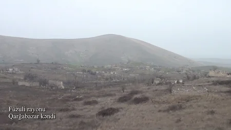 Füzulinin Qarğabazar kəndindən görüntülər