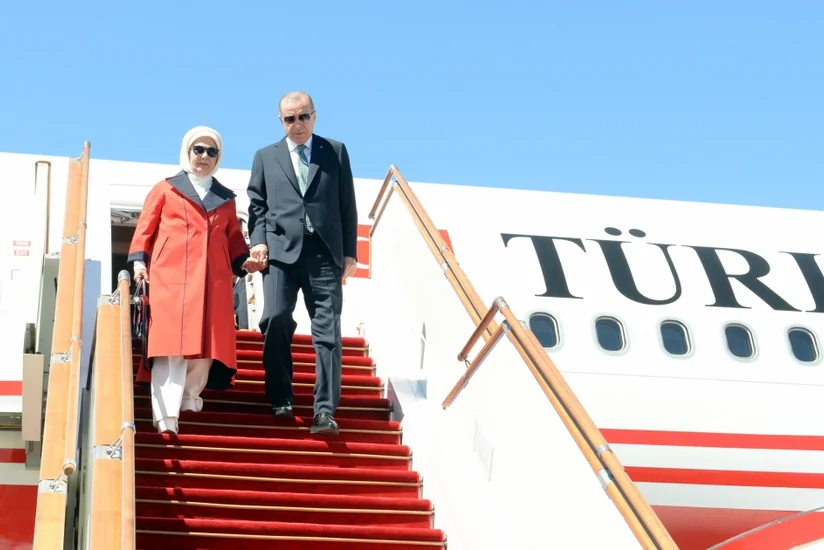 Эрдоган прибыл в Азербайджан с рабочим визитом 