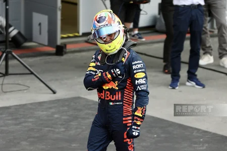 “Formula 1”: Azərbaycan Qran-prisinin qalibləri mükafatlandırılıblar - FOTOREPORTAJ