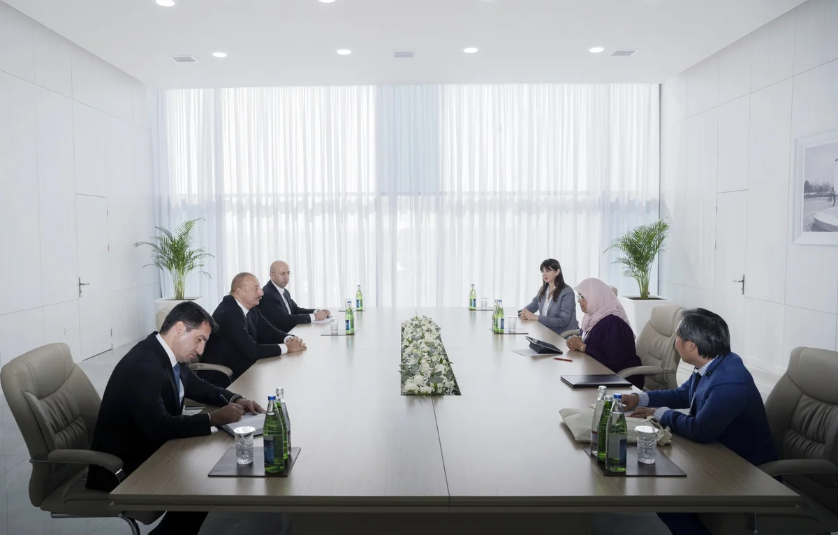 President Ilham Aliyev receives Executive Director of UN Human Settlements Programme - UPDATED