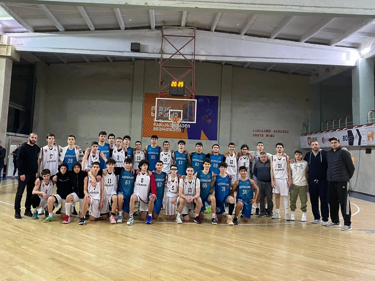 Azərbaycanın basketbol millisi Gürcüstanda daha iki qələbə qazanıb