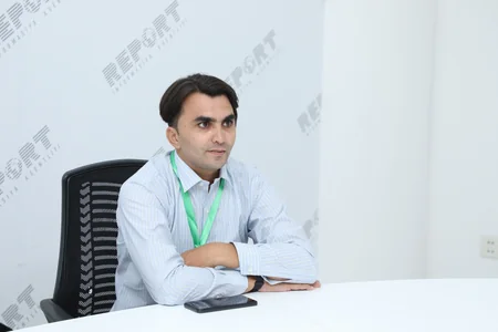 Pakistanın idman jurnalistləri Report İnformasiya Agentliyində olublar