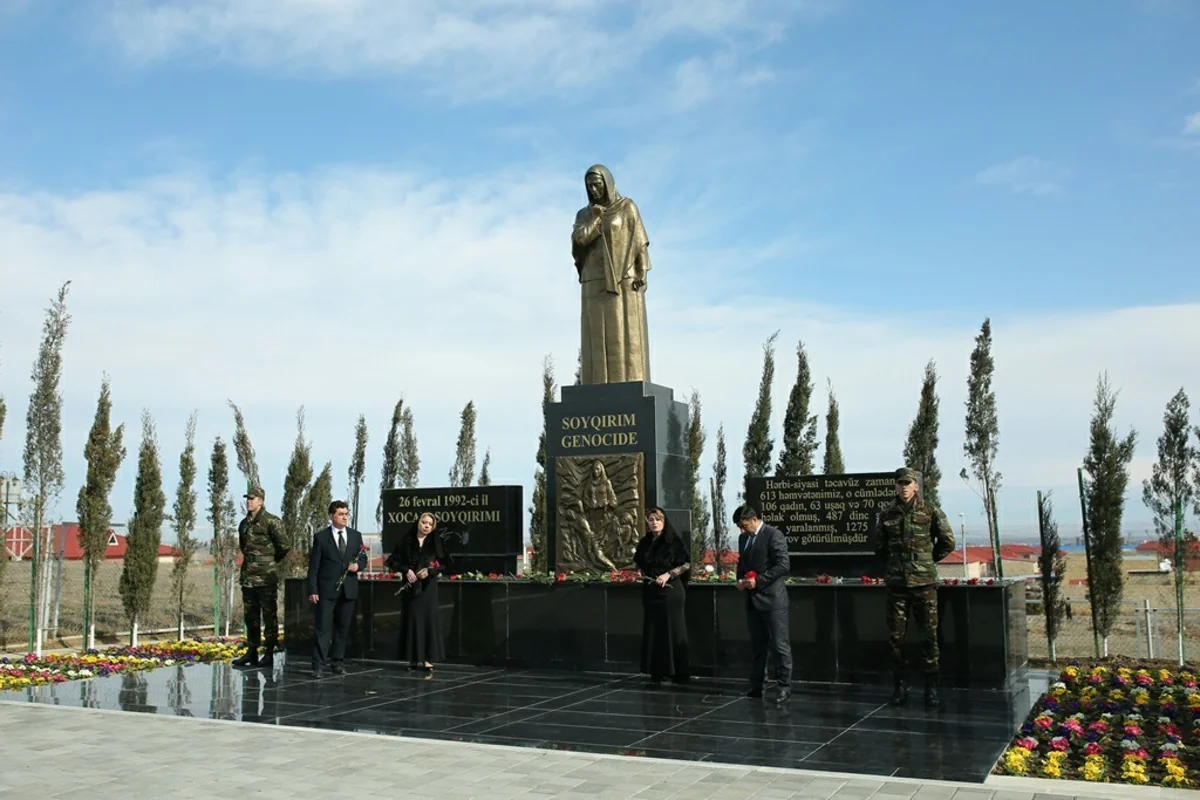 Gəncədə Xocalı soyqırımının qurbanları yad edilib