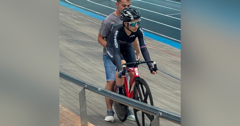 Azərbaycan velosipedçisi Qazaxıstanda bürünc medal qazanıb
