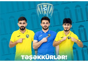 Kəpəz klubu üç futbolçusu ilə yolları ayırıb