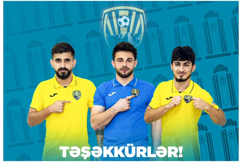 Kəpəz klubu üç futbolçusu ilə yolları ayırıb