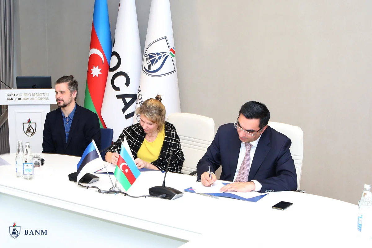 BANM Tallin Texnologiya Universiteti ilə əməkdaşlığa başladı