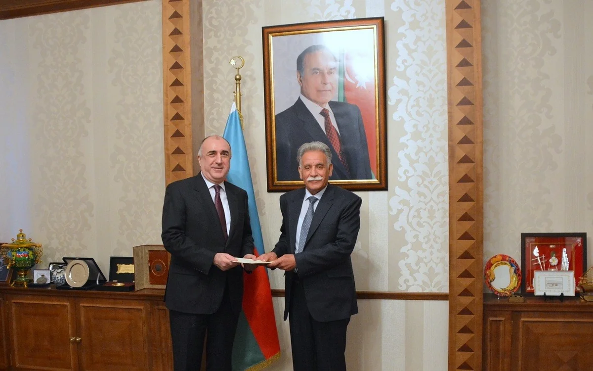 Elmar Məmmədyarov Əfqanıstanın yeni səfirini qəbul edib