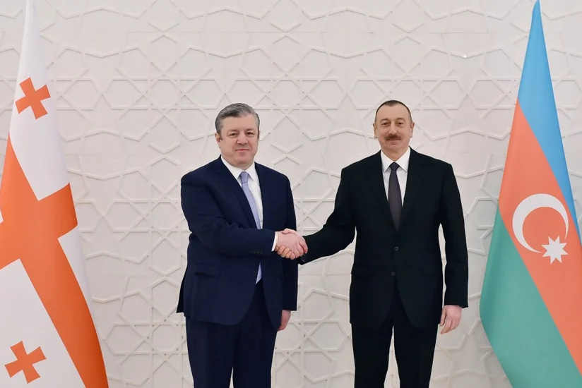 Prezident İlham Əliyev Gürcüstanın baş nazirini qəbul edib - YENİLƏNİB