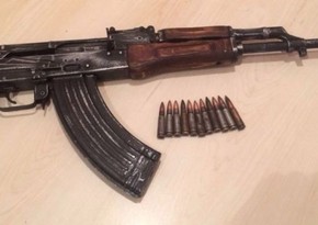 Novxanı bağlar massivində silah-sursat aşkarlanıb