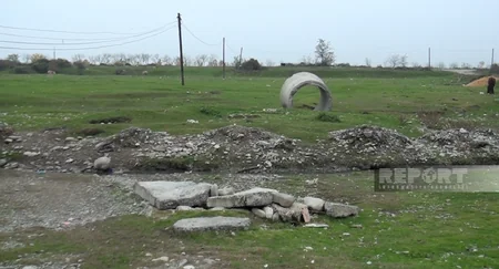 Şabranda artezian quyuları zibilliyə çevrilib, içməli su bulaqları quruyub