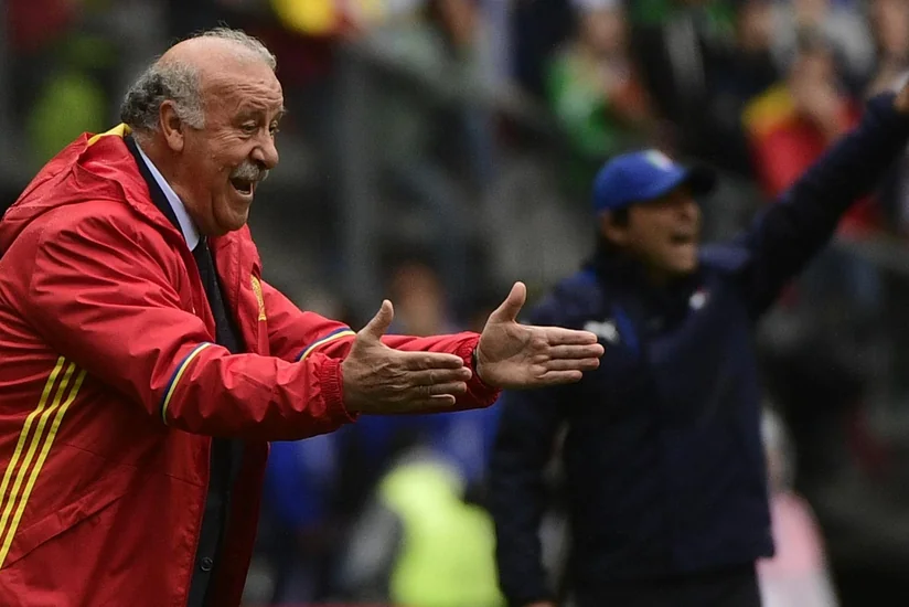 Spain team head coach del Bosque resigns