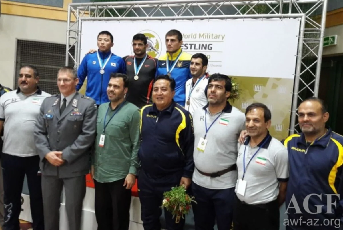 Azərbaycan güləşçisi hərbçilər arasında dünya çempionatında bürünc medal qazanıb
