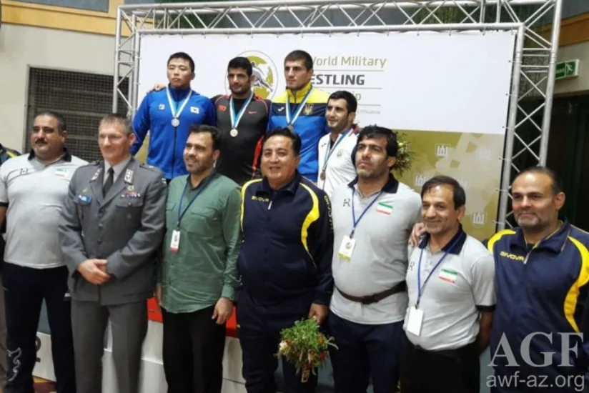 Azərbaycan güləşçisi hərbçilər arasında dünya çempionatında bürünc medal qazanıb