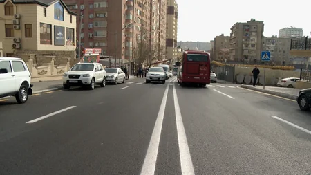 Yasamal rayonu Məhəmməd Xiyabani küçəsində aparılan yenidənqurma işləri başa çatıb