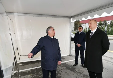 President Ilham Aliyev attended opening of Mardakan-Gala highway