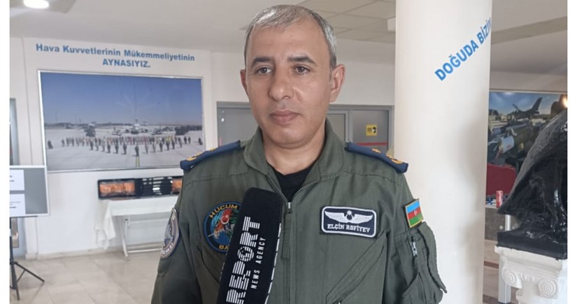 Azerbaijani pilot at Anatolian Eagle-2025: Goal is to learn other countries' tactics, techniques