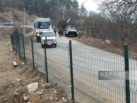 По дороге Ханкенди-Лачын беспрепятственно проехали 19 автомобилей МККК