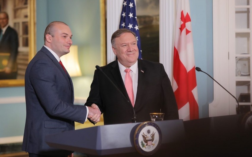 Mayk Pompeo: “Gürcüstan ABŞ-ın strateji tərəfdaşıdır”
