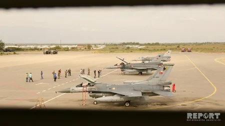 В Азербайджане успешно продолжаются совместные летно-тактические учения TurAz Qartalı - 2017 - ФОТО