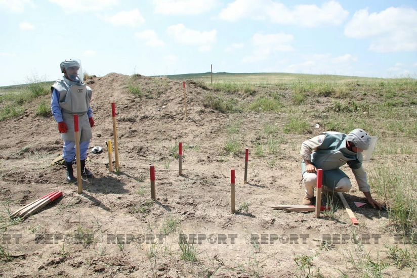 Azad olunan ərazilərdə daha 81 mina aşkarlanıb