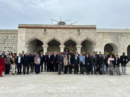 Bakı Forumunun iştirakçıları Ağdamda müharibədən sonra həyata keçirilən quruculuq işləri ilə tanış olublar - YENİLƏNİB