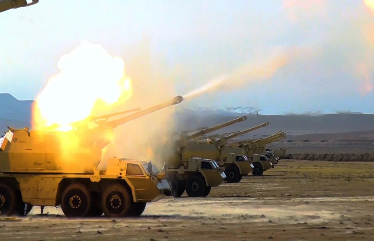 A live-fire stage was held during large-scale exercises - VIDEO