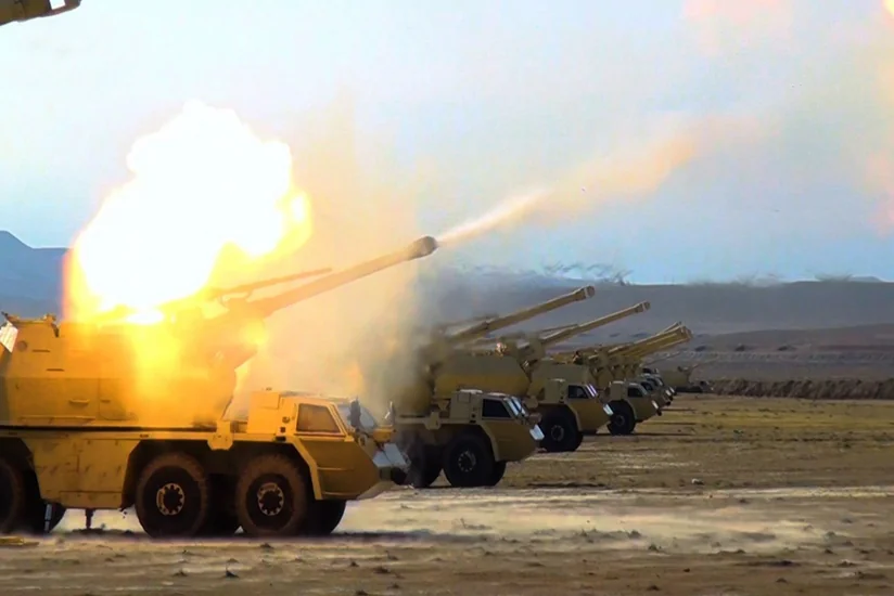 A live-fire stage was held during large-scale exercises - VIDEO
