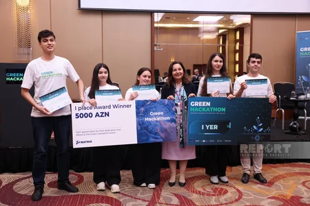 “Green Hackaton” 2024 müsabiqəsinin bağlanış mərasimi keçirilib, qaliblər mükafatlandırılıb