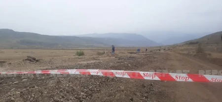 Suqovuşana çəkilən yeni yol minalardan təmizlənir