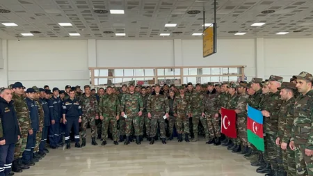 Azərbaycanın Türkiyədə olan çevik xilasetmə qüvvələrinin növbəti qrupu Vətənə dönüb - YENİLƏNİB