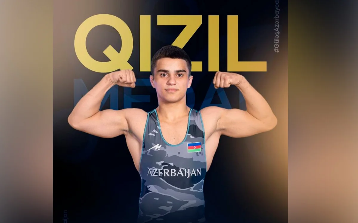 Azərbaycan güləşçisi Avropa çempionu olub