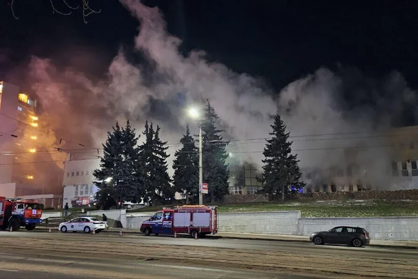При пожаре в ТЦ Беларусь в Витебске пострадали 15 человек