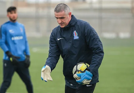 Millimizə namizəd qapıçılar üçün məşq keçirildi