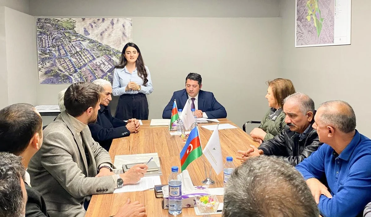 Zəngilan və Alıbəyli kəndlərinin ilkin konsepsiyası sakinlərə təqdim olunub