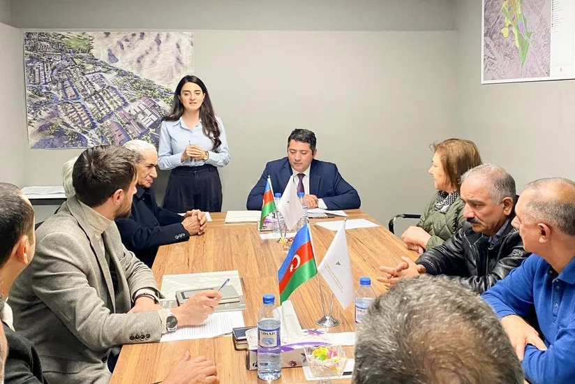 Zəngilan və Alıbəyli kəndlərinin ilkin konsepsiyası sakinlərə təqdim olunub