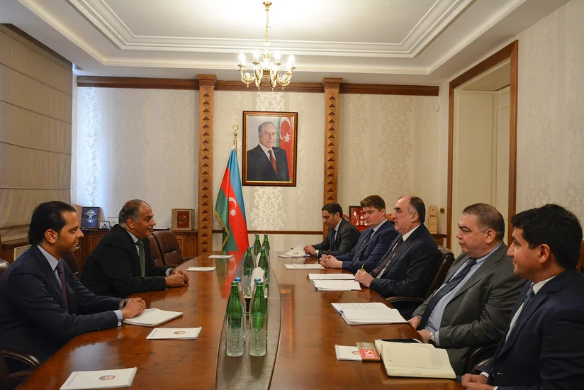 Elmar Məmmədyarov Misirin yeni səfirini qəbul edib